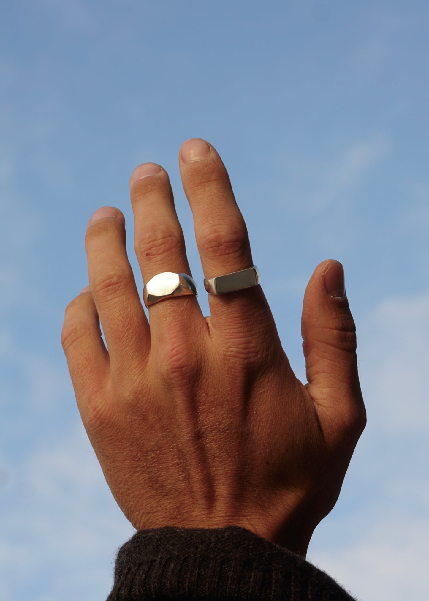 Hexagon Signet Ring