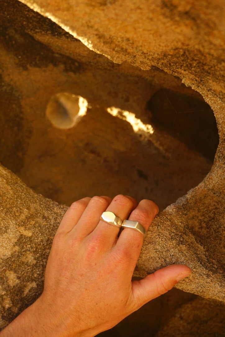 Rectangle Signet Ring