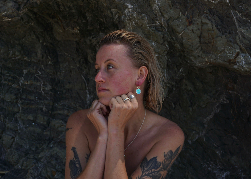 Pāua People Earrings