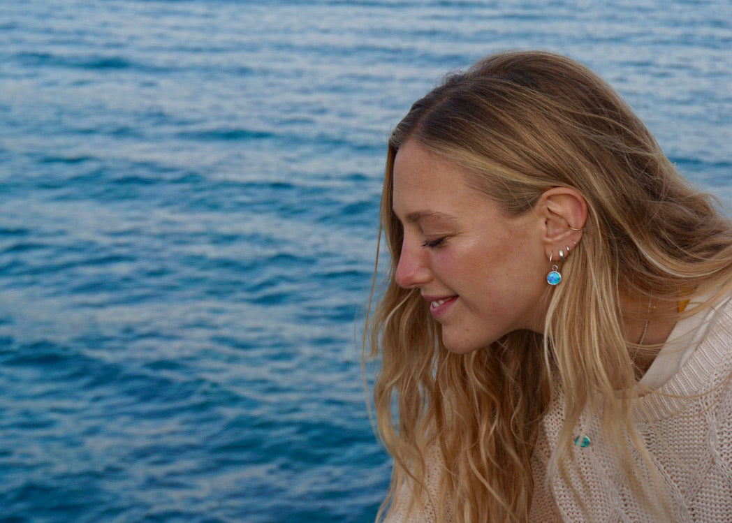 Pāua People Earrings
