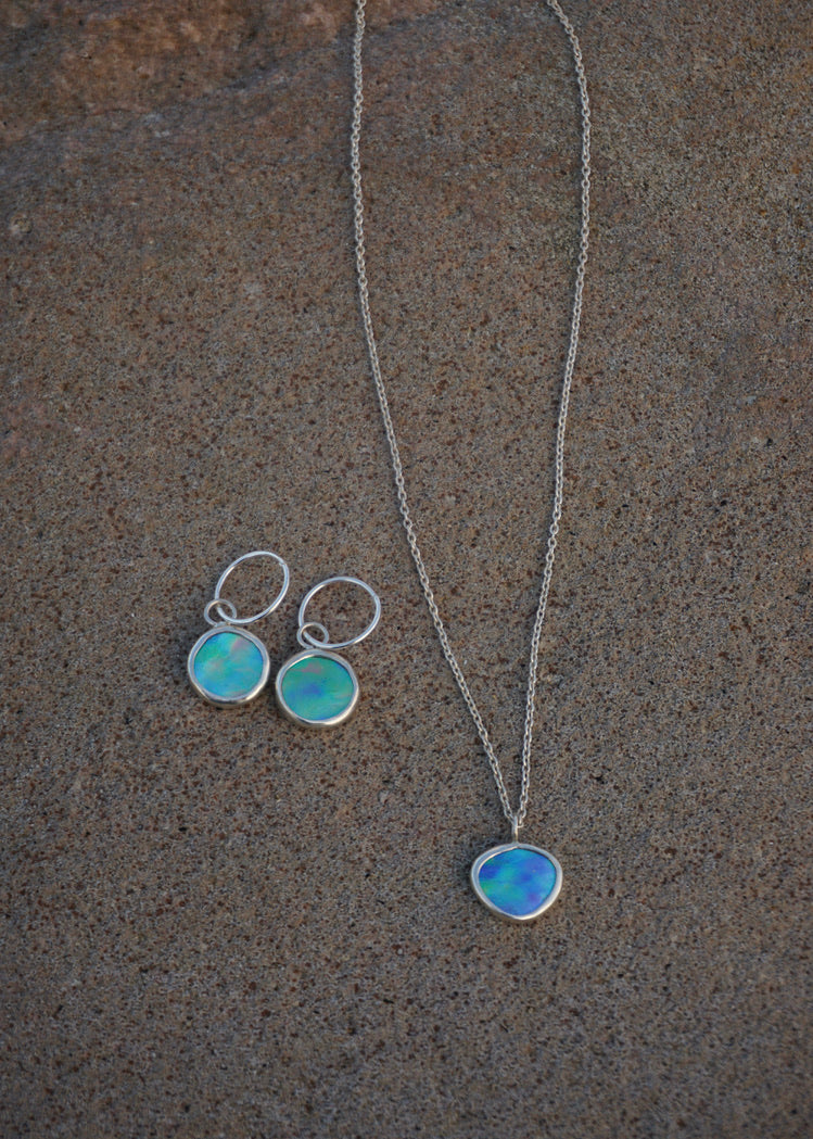 Pāua People Earrings