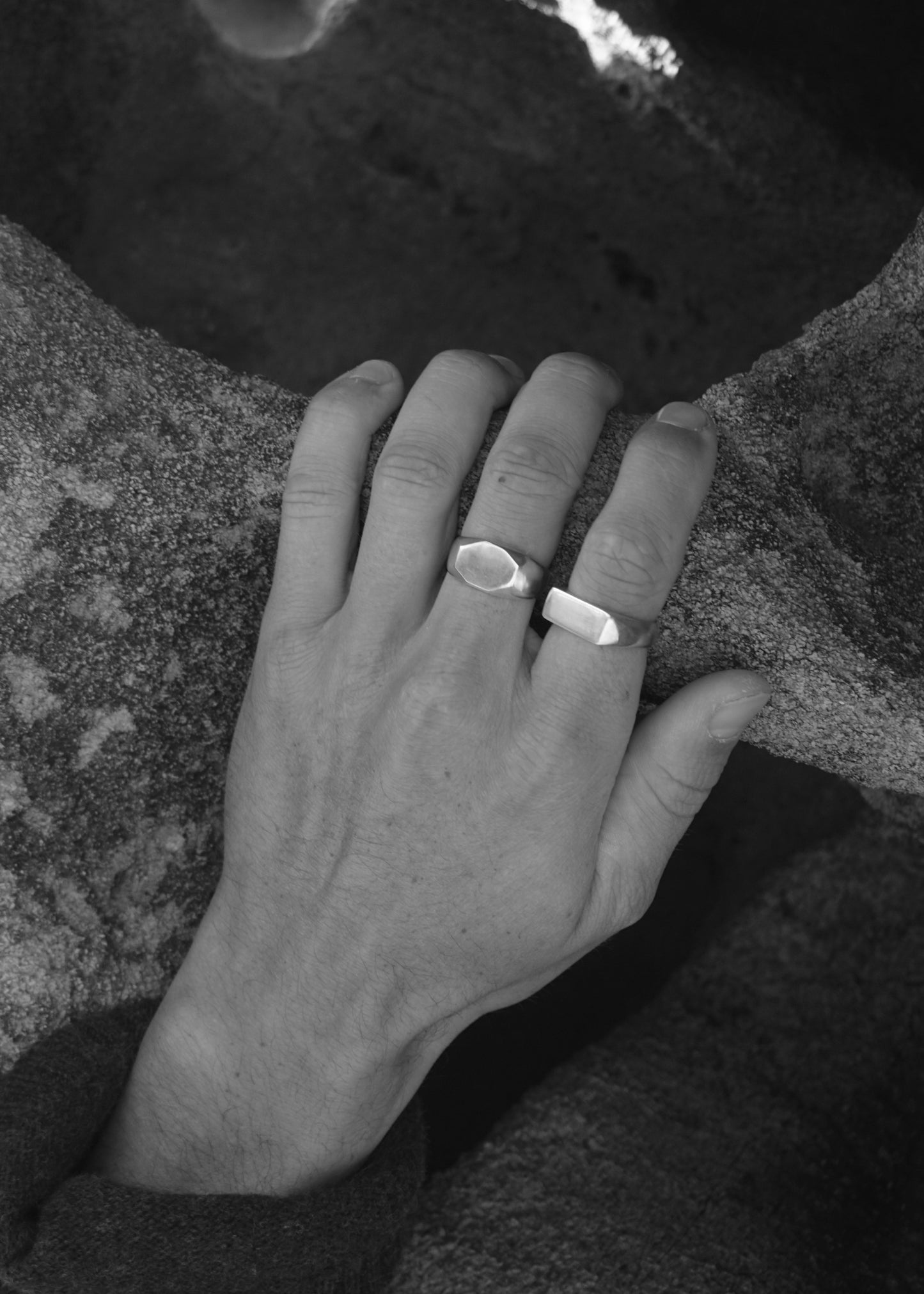 Hexagon Signet Ring