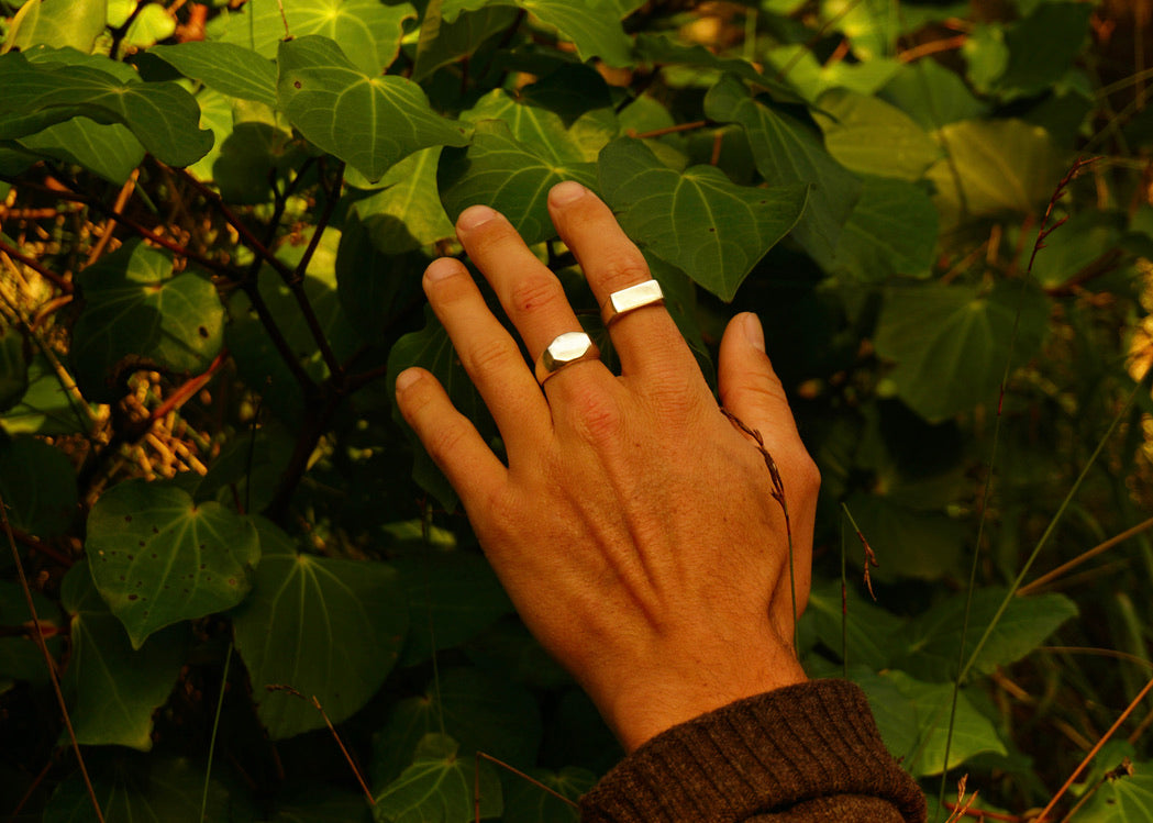 Hexagon Signet Ring