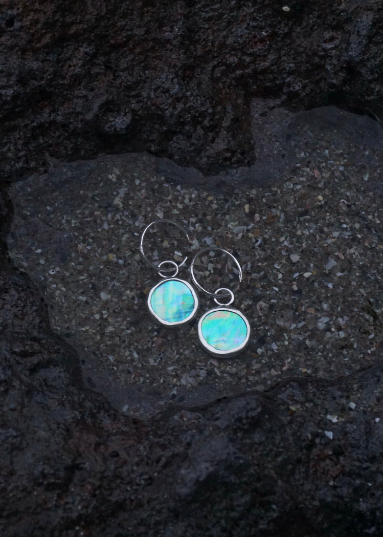 Pāua People Earrings