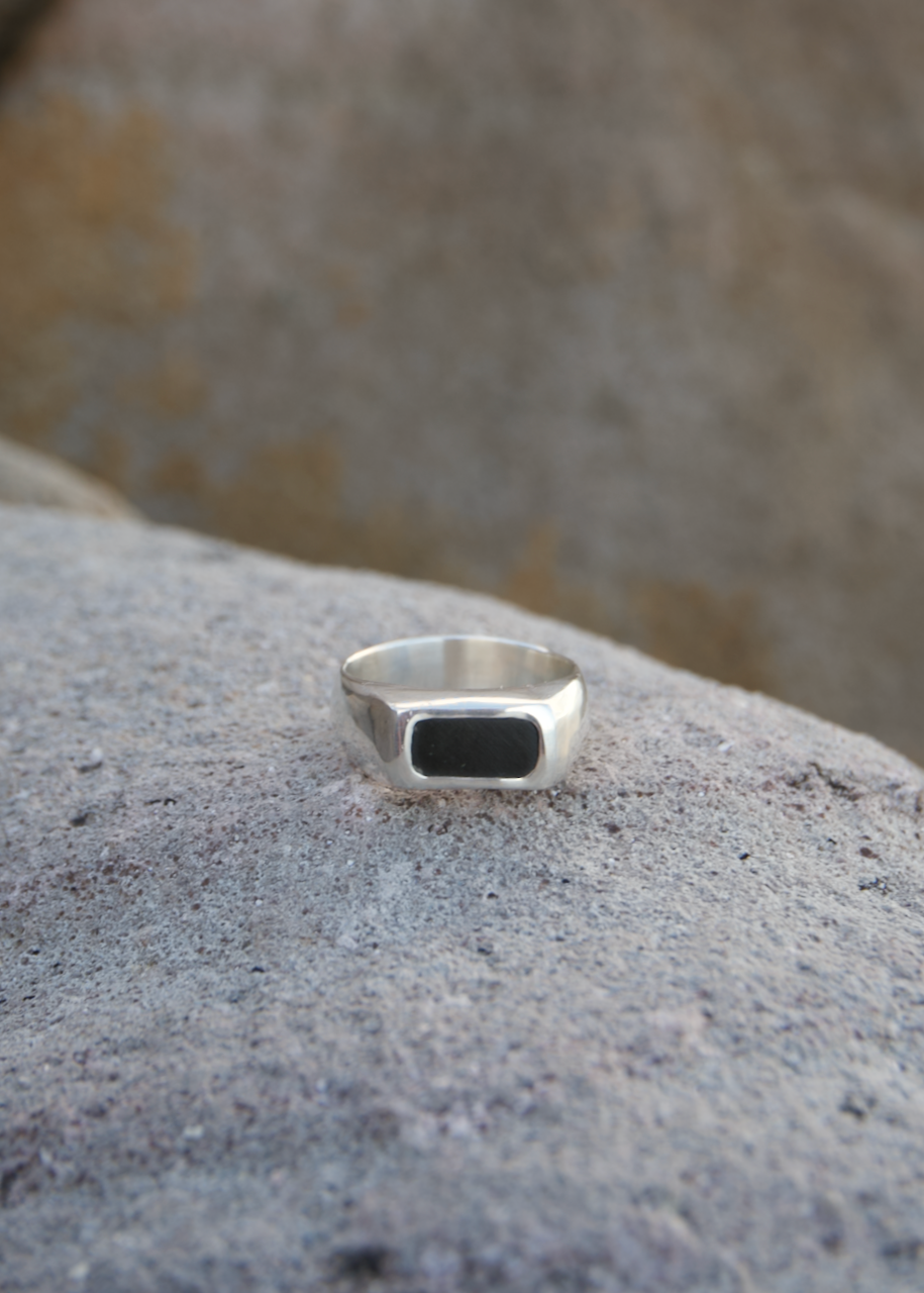 Pounamu Rectangle Signet